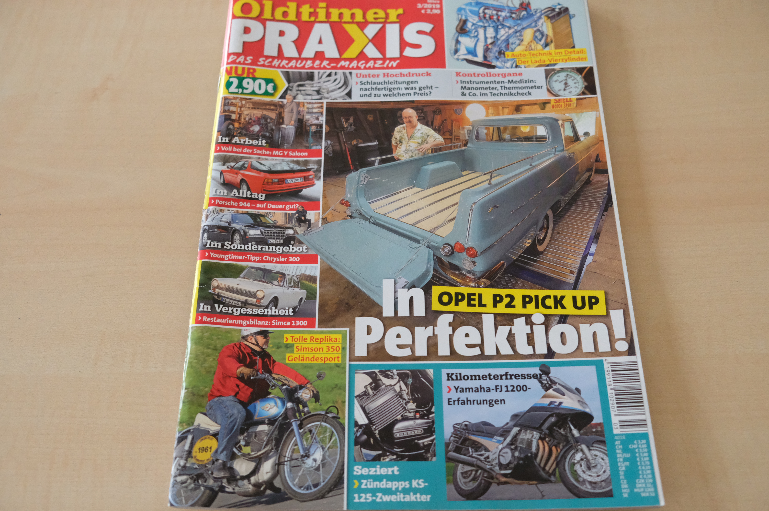 Deckblatt Oldtimer Praxis (03/2019)